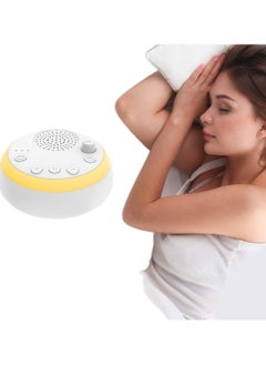 Portable Sleep Sound Machine for Baby Adult 16 Soothing Sound Noise Maker with Night Light Travel White Noise Machine with 3 Sleep Timer & Memory Function Sound Therapy