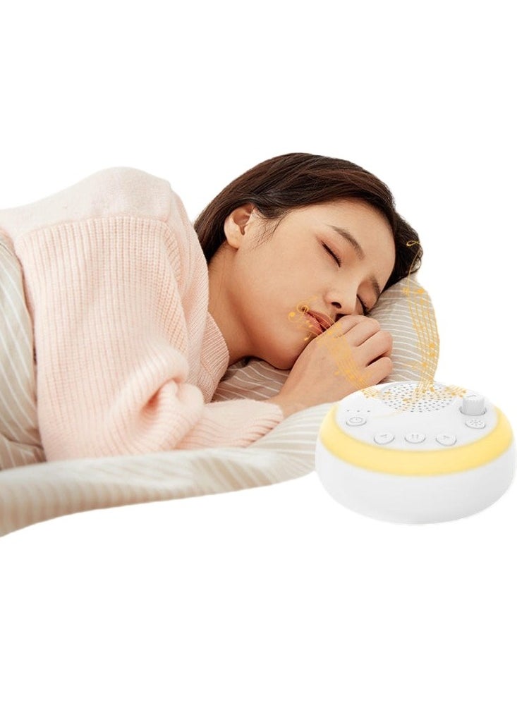 Ru syanl - Portable Sleep Sound Machine for Baby Adult 16 Soothing Sound Noise Maker with Night Light Travel White Noise Machine with 3 Sleep Timer & Memory Function Sound Therapy - Image 1