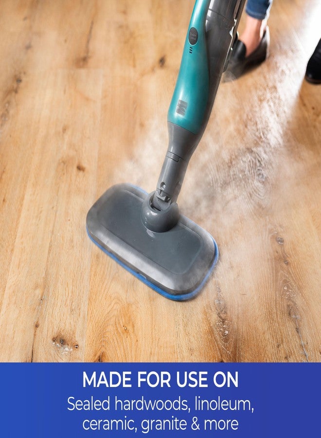 Kenmore KP1010 Steam Mop Textile Pads, 4 Washable Pads for Kenmore SM2050 2-in-1 Steam Mop Hard Floor Cleaner, Blue - Image 5