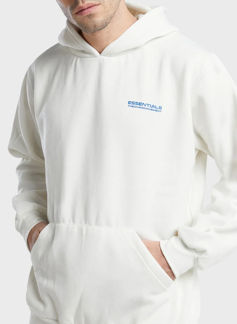 The Giving Movement Lounge Regular Pocket Hoodie