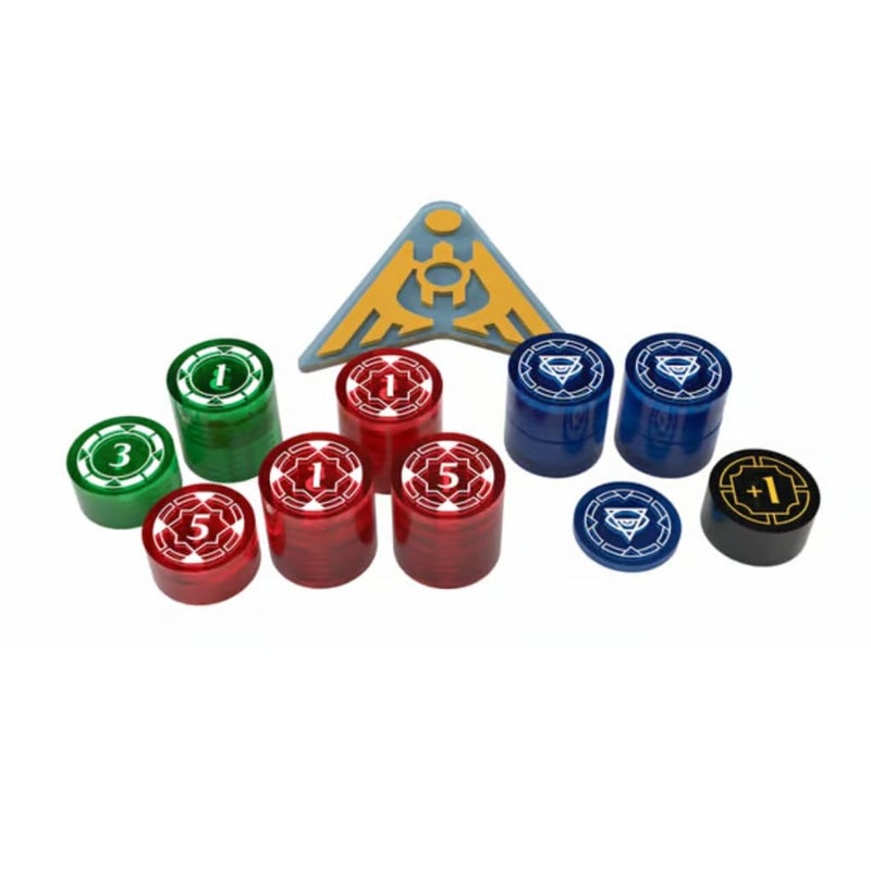Plaid Hat Games Ashes Ascendancy Premium Tokens by Plaid Hat Games MultiColor Red Blue Green TwoPlayer Collection with Dragonborn Battle Compatibility Ages14 2 Players - Image 3