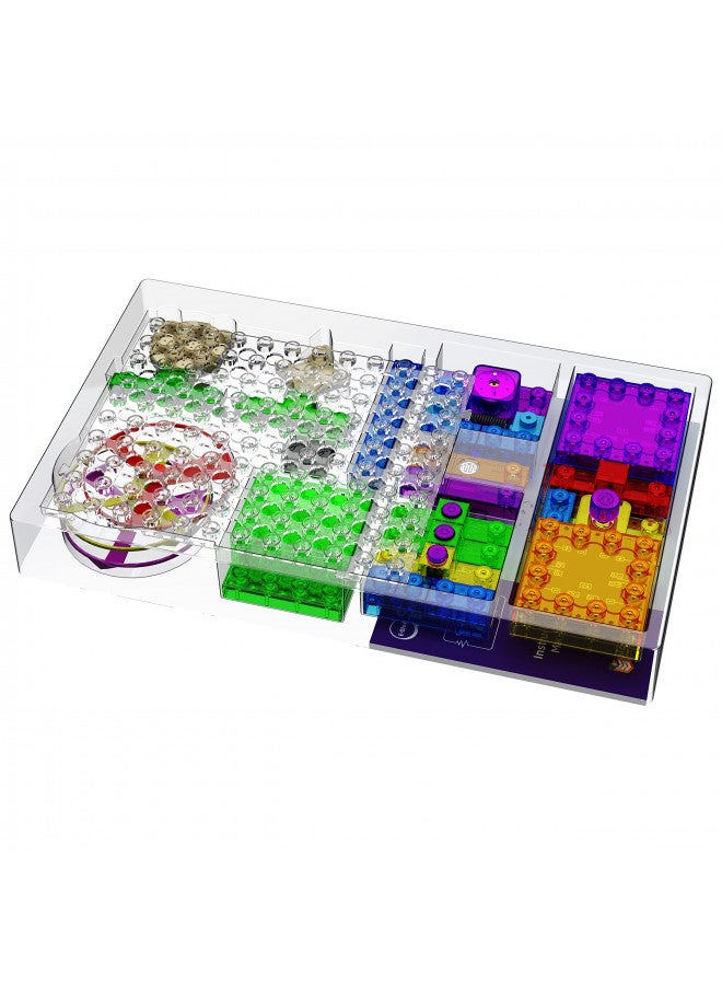 E-Blox Building Blocks STEM Circuit Kit, 120 Projects, Build Your Own Sound Machine & Radio, Build Real Working FM Radio & Listen to Favorite Station, Science, Birthday Gift, Boys, Girls, 8+ - Image 2