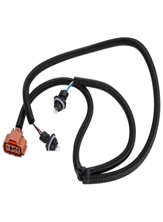ISINFLASH Rear Bumper License Plate Light Harness Fit for Chevy Classic Silverado, Fit for GMC Classic Sierra 1999-2007, Fit for Chevy Avalanche 2002-2006 Replaces 15768809 15764121 with 2X Bulb - Image 1