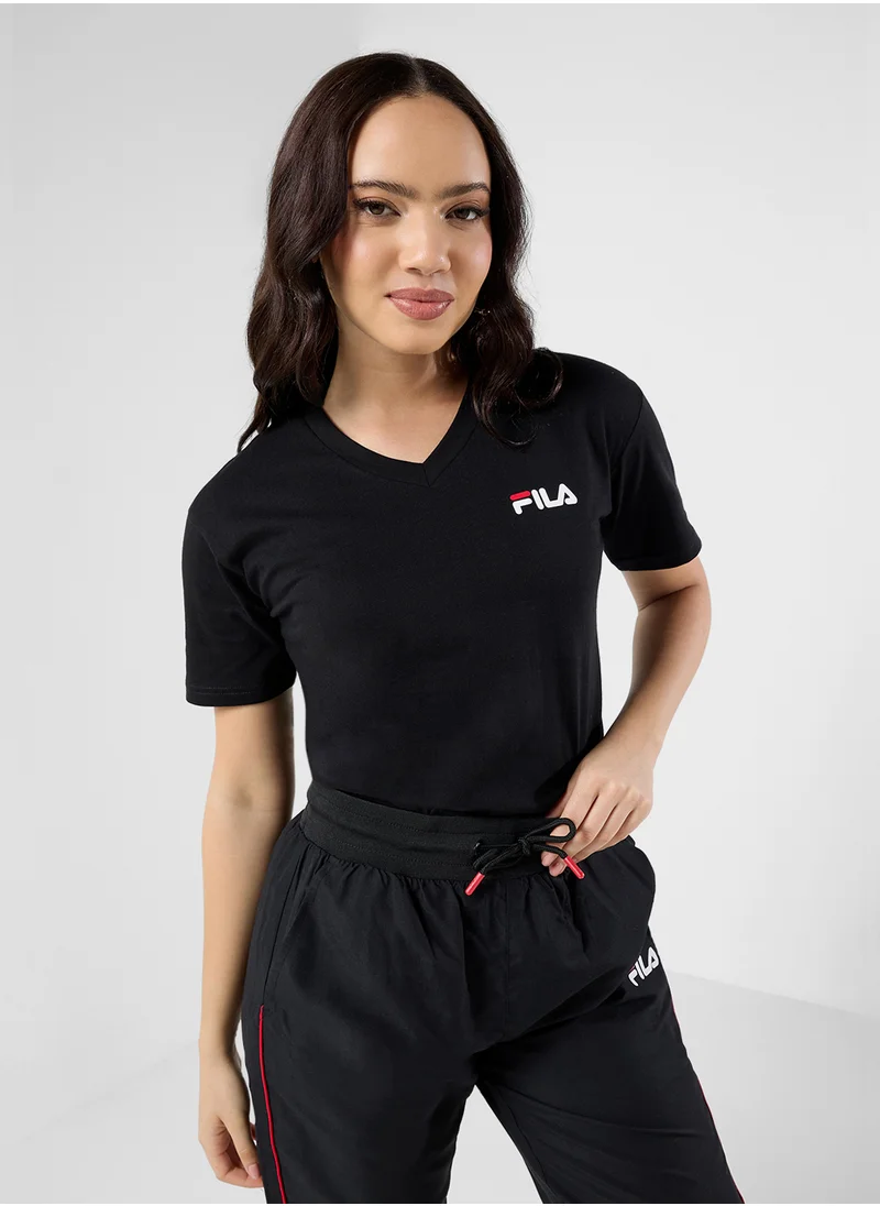 FILA Logo Loose Fit T-Shirt