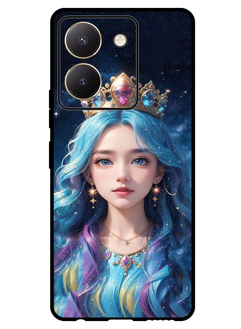 Theodor Protective Case Anti Scratch Shock Proof Bumper Cover For Vivo Y77t Girl 3 - Image 1