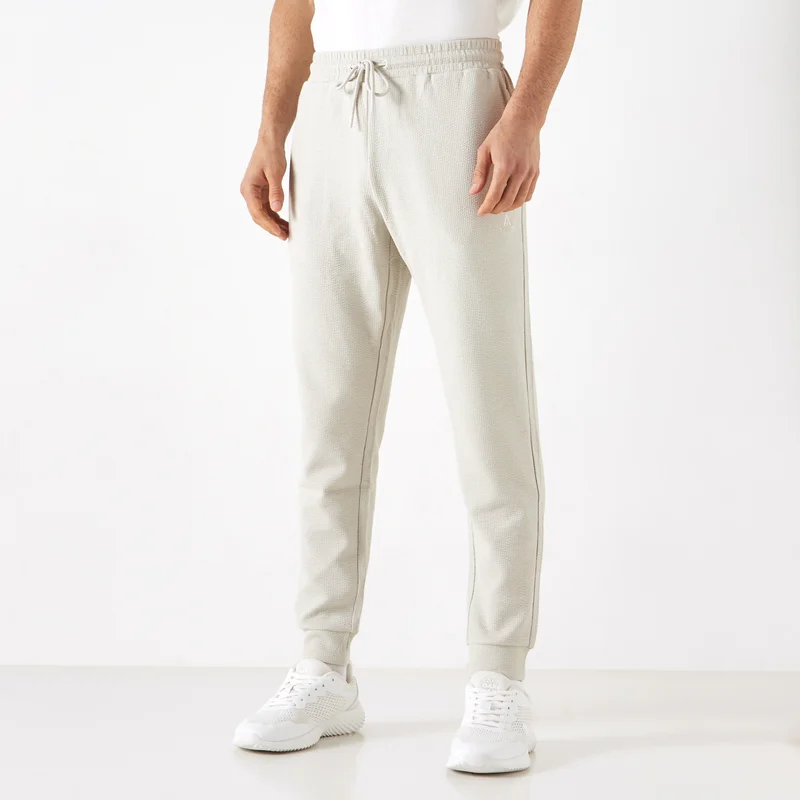 ADOT by Splash Textured Joggers with Drawstring Closure and Pockets