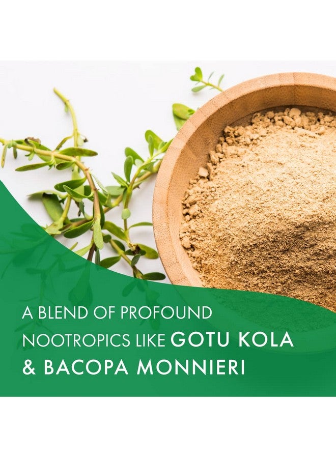 PURE ESSENCE LABS Brain Essence - Memory Supplement & Vitamin for Men, Women & Adults - Herbal Booster for Memory, Focus, Clarity & Stress Relief - Bacopa Monnieri, Ashwagandha & More (60 Tablets) - Image 4