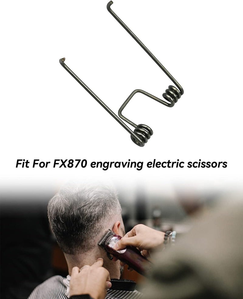 Vaticas 10PCS Hair Clipper Spring Fits for Babyliss FX870 Accessories Tension Clipper Spring Engraving Hair Cutting Machine Repair Part - Image 2