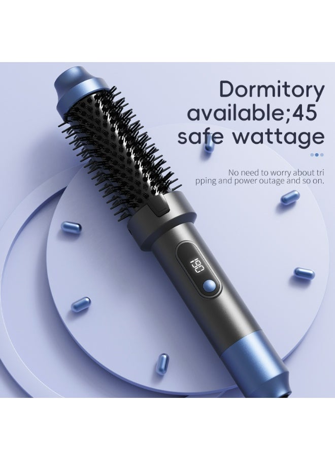 Generic Thermal Brush, 1.5INCH Heated Round Brush with LCD Display, 2 in 1 Hair Straightener and Curler, 3 Levels Temp Ceramic Hot Brushes, Anti-Scald Anti-Tangle Heat Hair Curling Wand for 【Ideal Curler Gift for Her】Thermal brush makes a thoughtful gift for birthdays, holidays, or special moments.  - Image 5