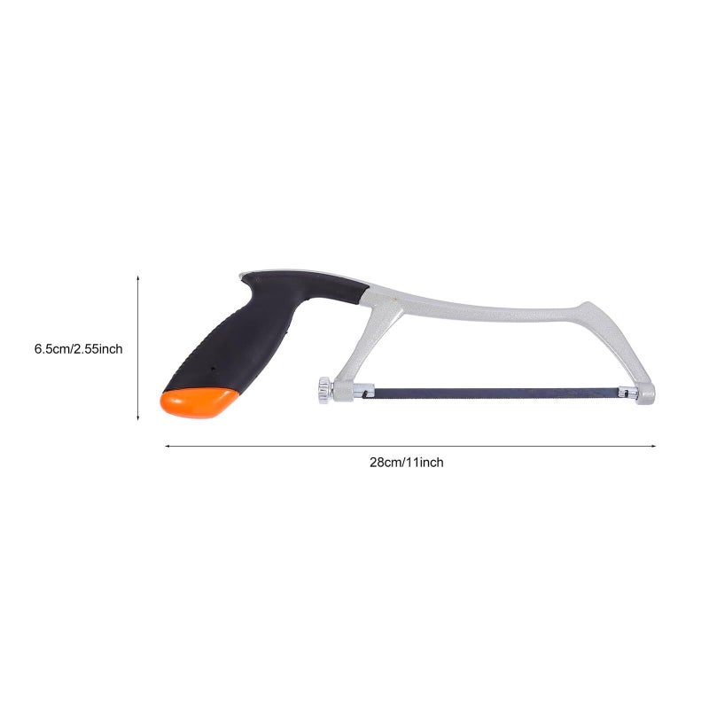 6 Inch Aluminum Alloy Mini Hacksaw Hand Saw For Branch Cutting Model Crafting DIY Woodworking Gardening Tool - Image 3