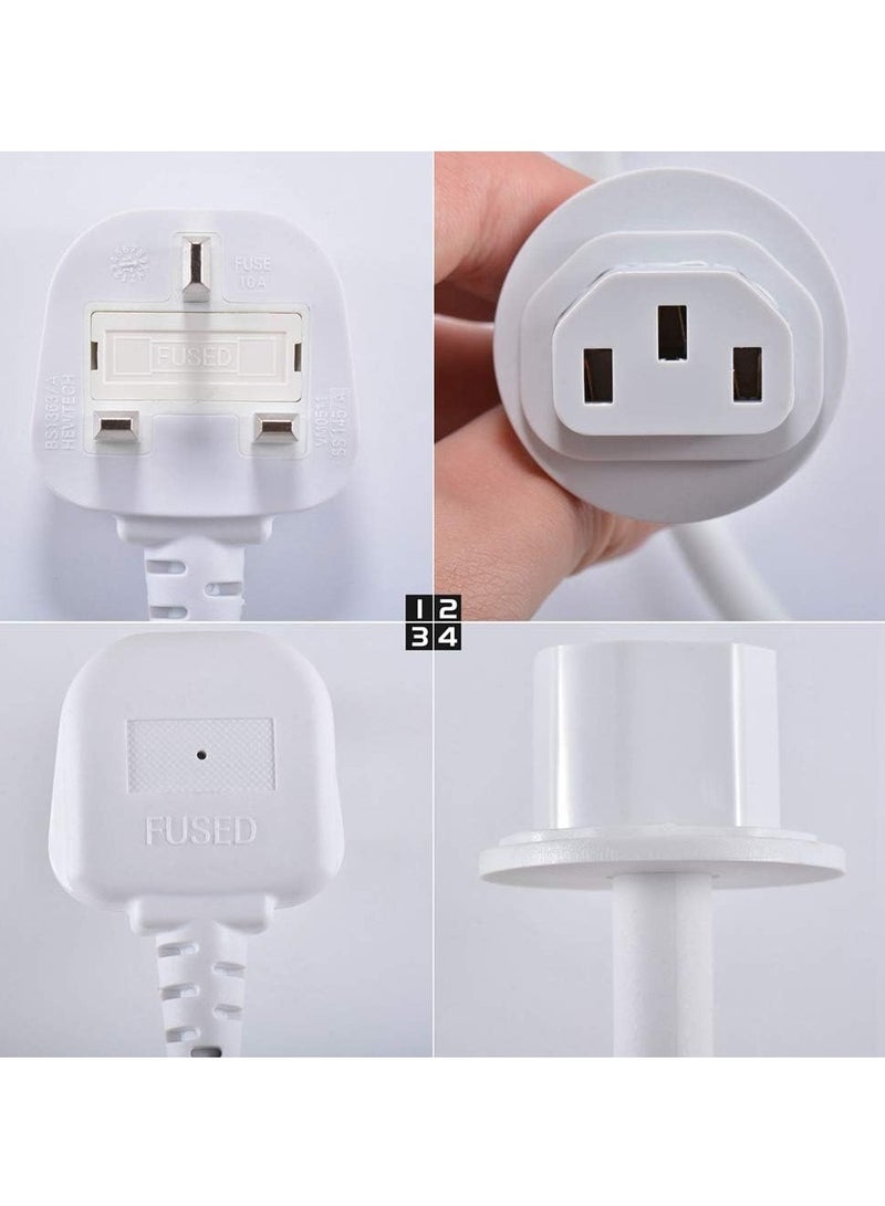 NTECH Replacement Power Cord Compatible For Apple iMac 17" 20" 21.5" 24" 27" G5 A1224 A1225 A1311 A1312 A1418 A1419 Power Cable, 1Pc for iMac - Image 2