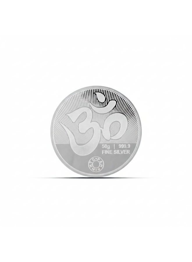 MMTC-PAMP PURE 999 SILVER COIN 50 GRAMS - Image 4
