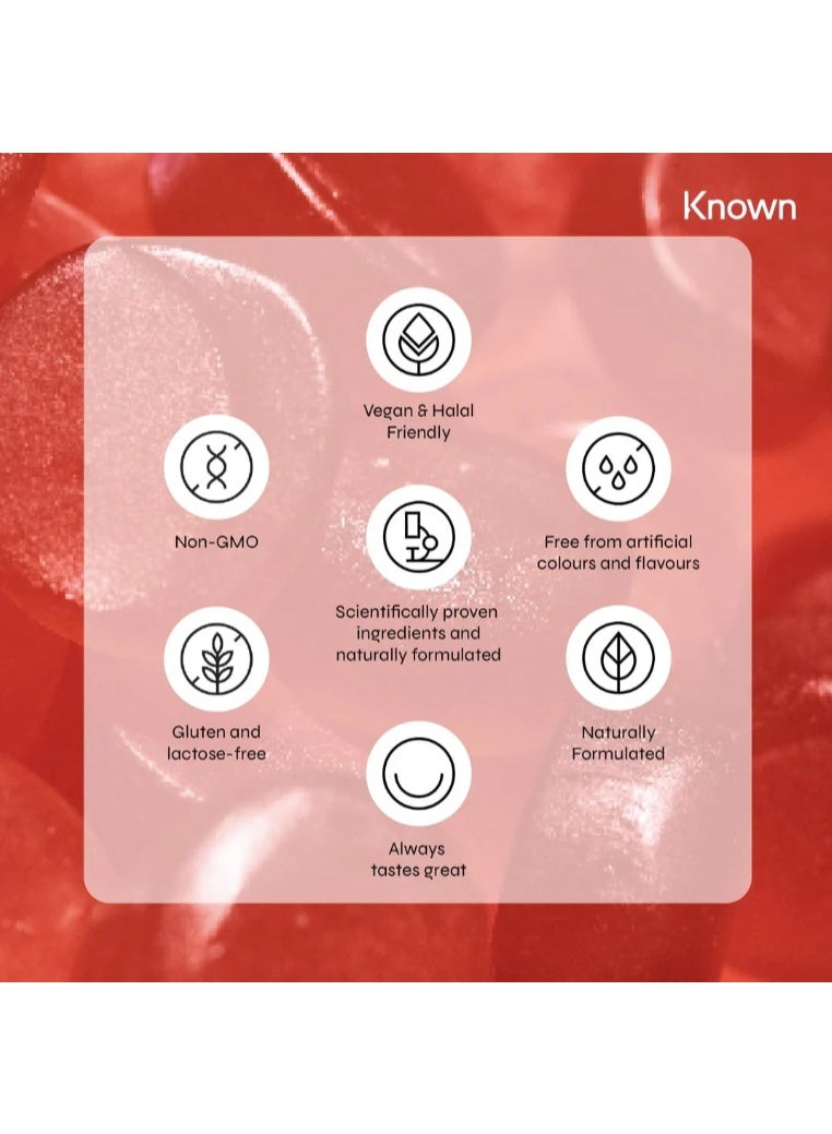 Known Nutrition Zinc Vegan Gummy Supplement x 60 - Image 3