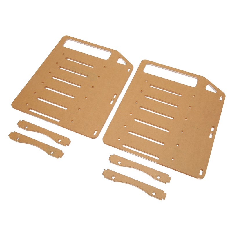 DIY Hard Drive Bracket Multi Layer Accurate Mounting Hole DIY Acrylic Hard Disk Rack for Desktop 6 Layers - Image 1