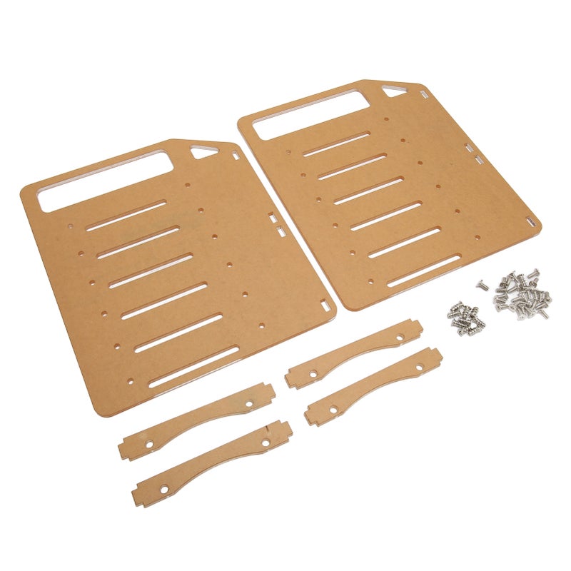 DIY Hard Drive Bracket Multi Layer Accurate Mounting Hole DIY Acrylic Hard Disk Rack for Desktop 6 Layers - Image 5