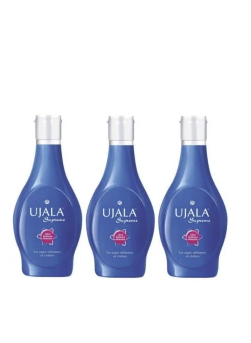 UJALA Supreme Fabric Whitener – Set of 3 Bottles | Ultra Radiance Liquid Whitener for Bright & Fresh-Looking Clothes - Image 2