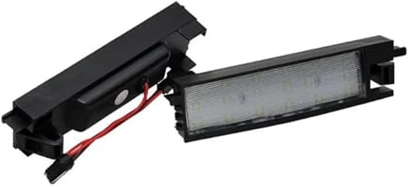 Wivplex Car Rear White License Plate Light Set - Image 3