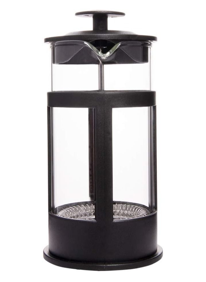 DubaiGallery French Press Coffee Maker Borosilicate Glass Heat Resistant Carafe With Durable Lid And Dual Stainless Steel Filter 800 Ml  - Image 2