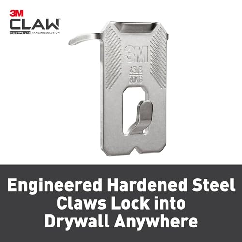 3M CLAW Strong Durable Drywall Picture Hanger (1 Pack, 3 Count) - Image 4