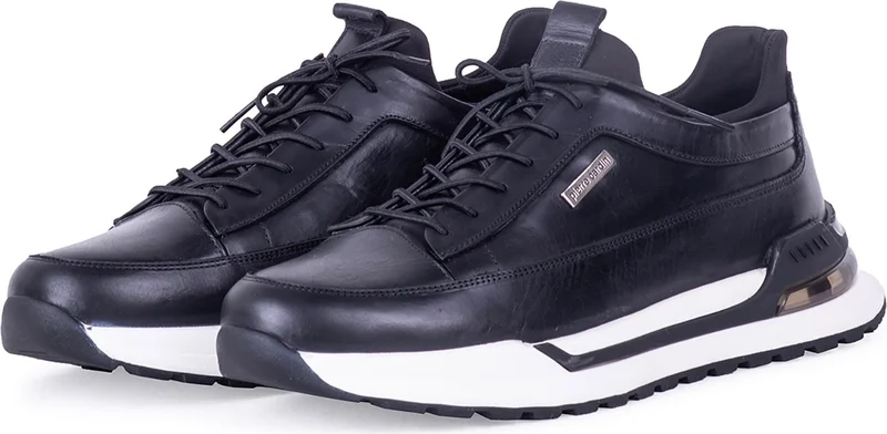 pierre cardin 4K Leather Men's Daily Casual Shoes