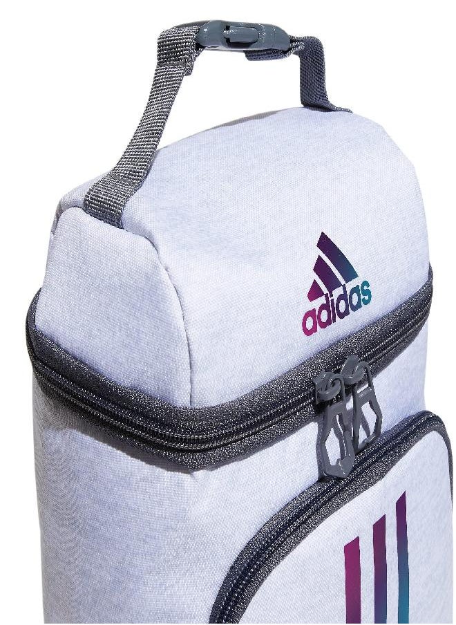 Adidas - Excel 2 Insulated Lunch Bag, Jersey White/Shadow Chrome/Onix Grey, One Size - Image 1