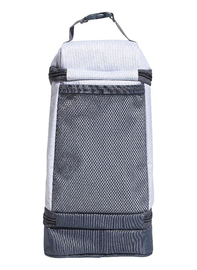 Adidas - Excel 2 Insulated Lunch Bag, Jersey White/Shadow Chrome/Onix Grey, One Size - Image 1
