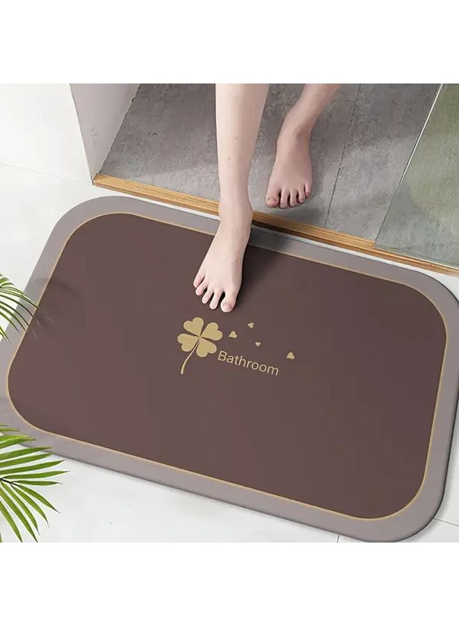 Non Slip Bath Mat 19.69x31.5inch Blue Suitable for Bathroom Kitchen Shower Bathtub Outdoor Door Mat Home Decor Carpet - Image 4