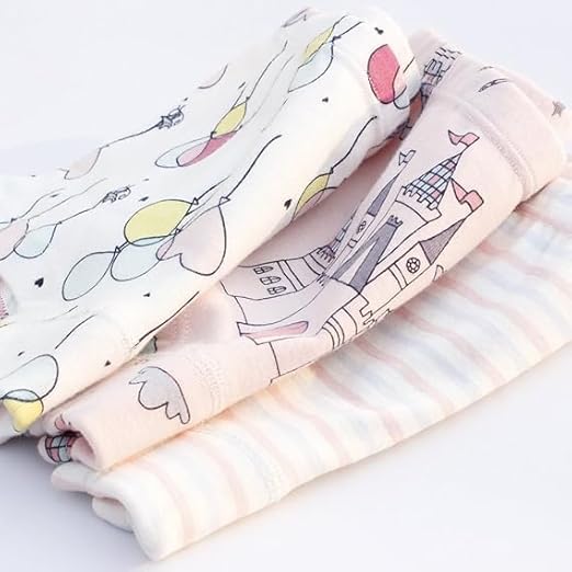 TEDDYIFY Girls Cotton Underwear Soft Girls Shorts Kids Boxer Briefs Panties (Assorted Prints and Color as per Availability) 2-3 Years (Pack of 6) - Image 2