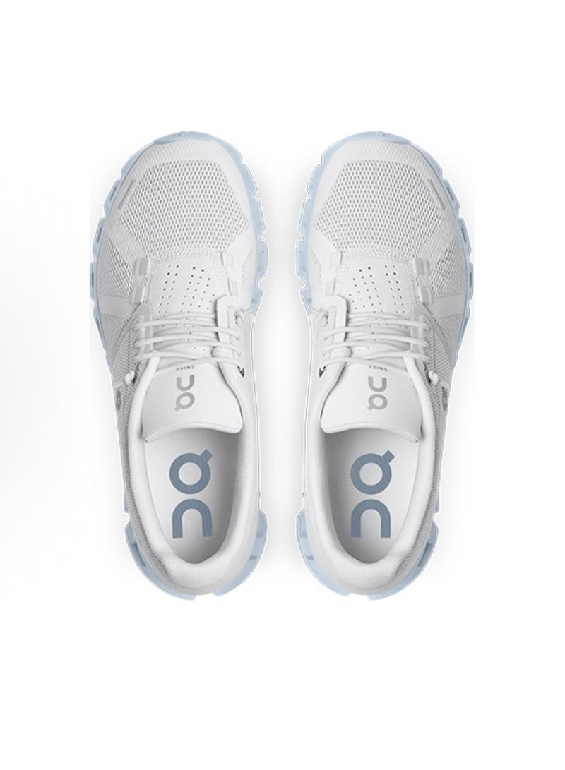 ON Cloud X5 casual sports shoes white and blue  - Image 4