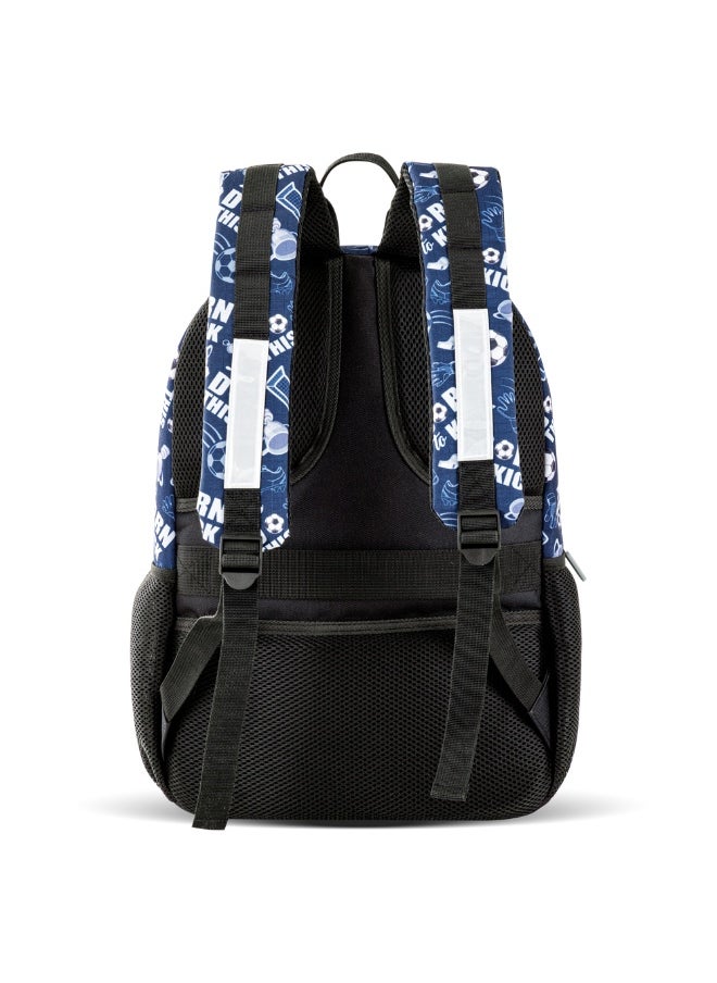 Eazy Kids Eazy Kids 18" Set of 4 Backpack w/ Water Bottle, Lunch Bag and Pencil Case - Football  - Image 5
