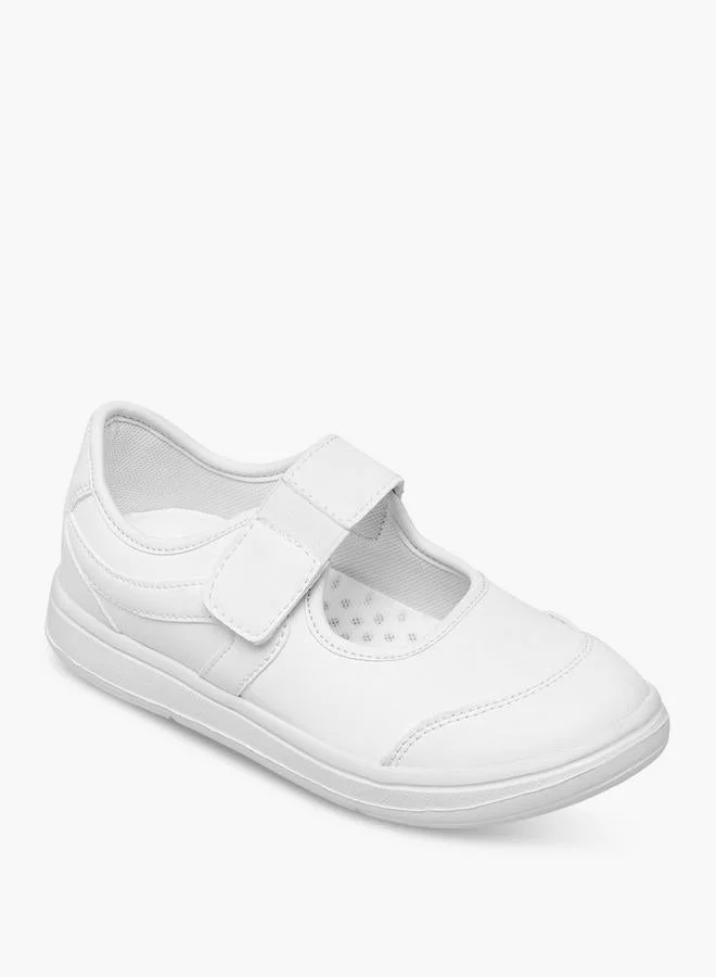 داش Girls Hook & Loop Closure Mary Jane Sports Shoes