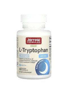 jarrow formulas Jarrow Formulas, L-Tryptophan, 500 mg, 60 Veggie Capsules  - Image 1