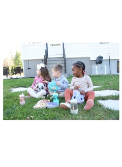 melii Reusable Snack Bags - Bulldog, Cat, Lion, Panda, Bear And Shark  - Image 4