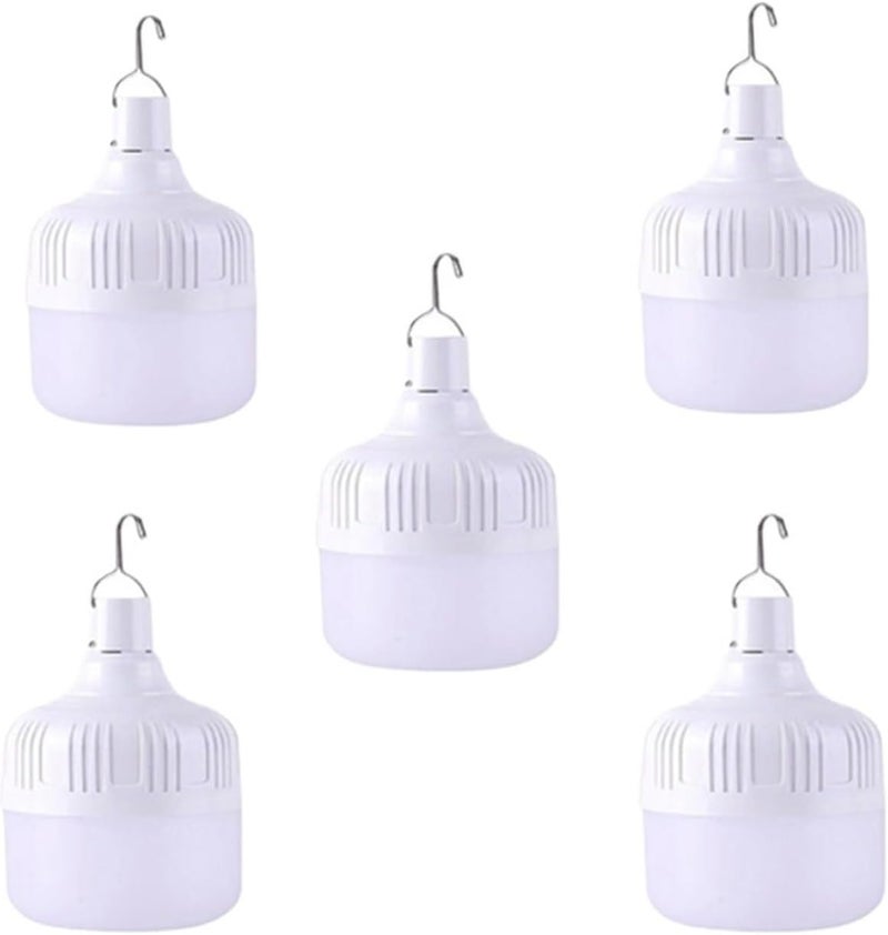 Lanterns High Power USB Rechargeable LED Emergency Lights Hook Outdoor Camping Tents Lantern Lighting Flashlight Bulb(450w,3W) - Image 3