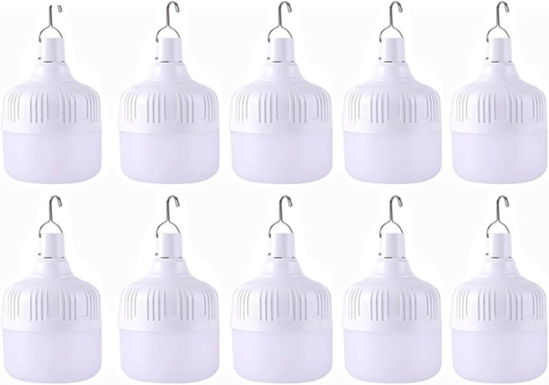 Lanterns High Power USB Rechargeable LED Emergency Lights Hook Outdoor Camping Tents Lantern Lighting Flashlight Bulb(450w,3W) - Image 4