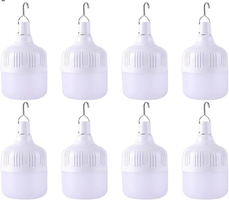 Lanterns High Power USB Rechargeable LED Emergency Lights Hook Outdoor Camping Tents Lantern Lighting Flashlight Bulb(450w,3W) - Image 5