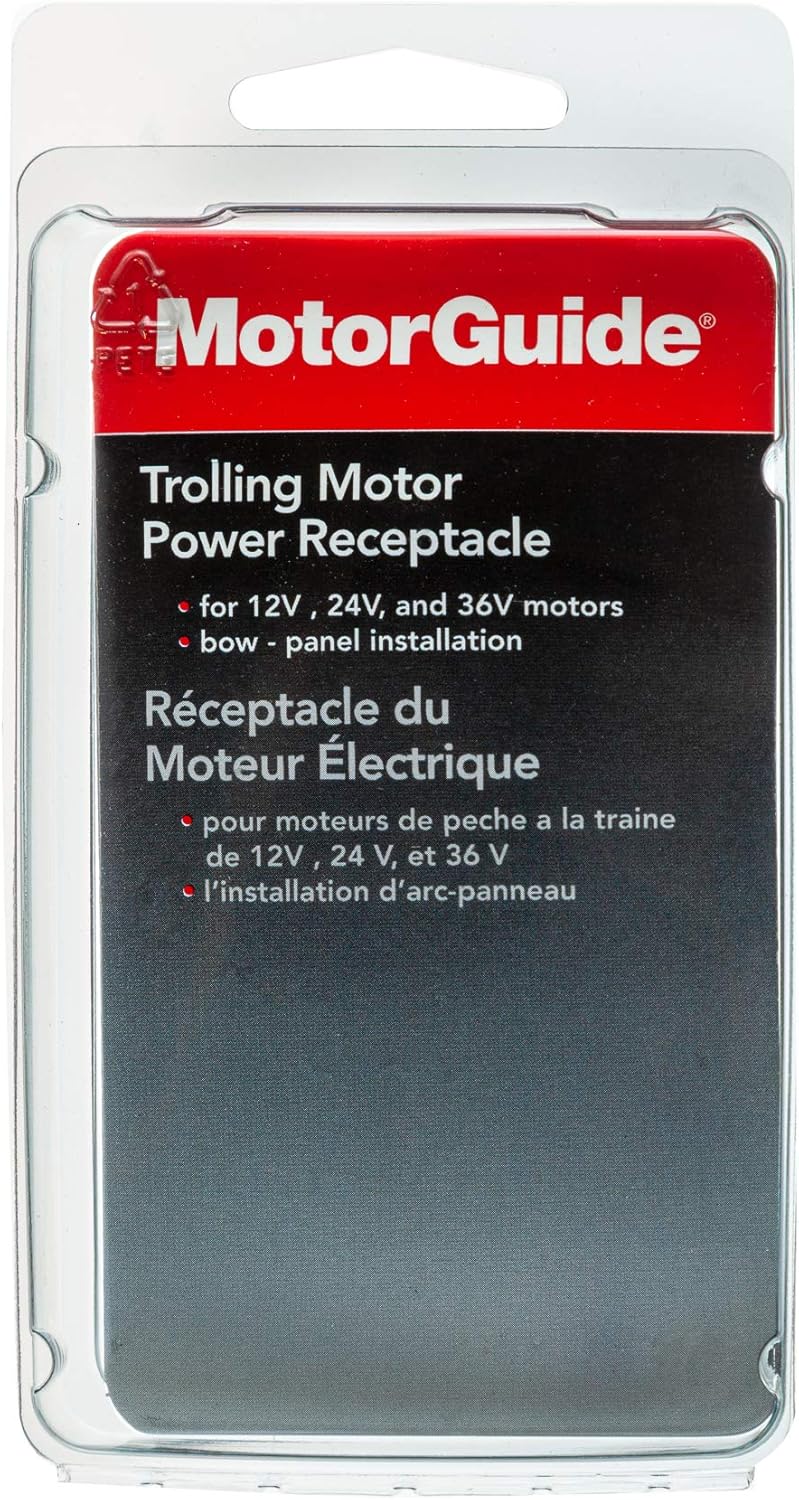 MotorGuide 8M4000954 Trolling Motor Power Receptacle - 2-Prong for 12V, 24V, or 36V Trolling Motors, Ideal for Bow-Panel Installation - Image 5