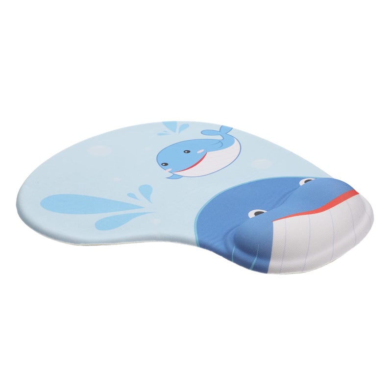 Ergonomic Mouse Pad with Wrist Support for Office Gaming Home and Work Use Black - Image 2