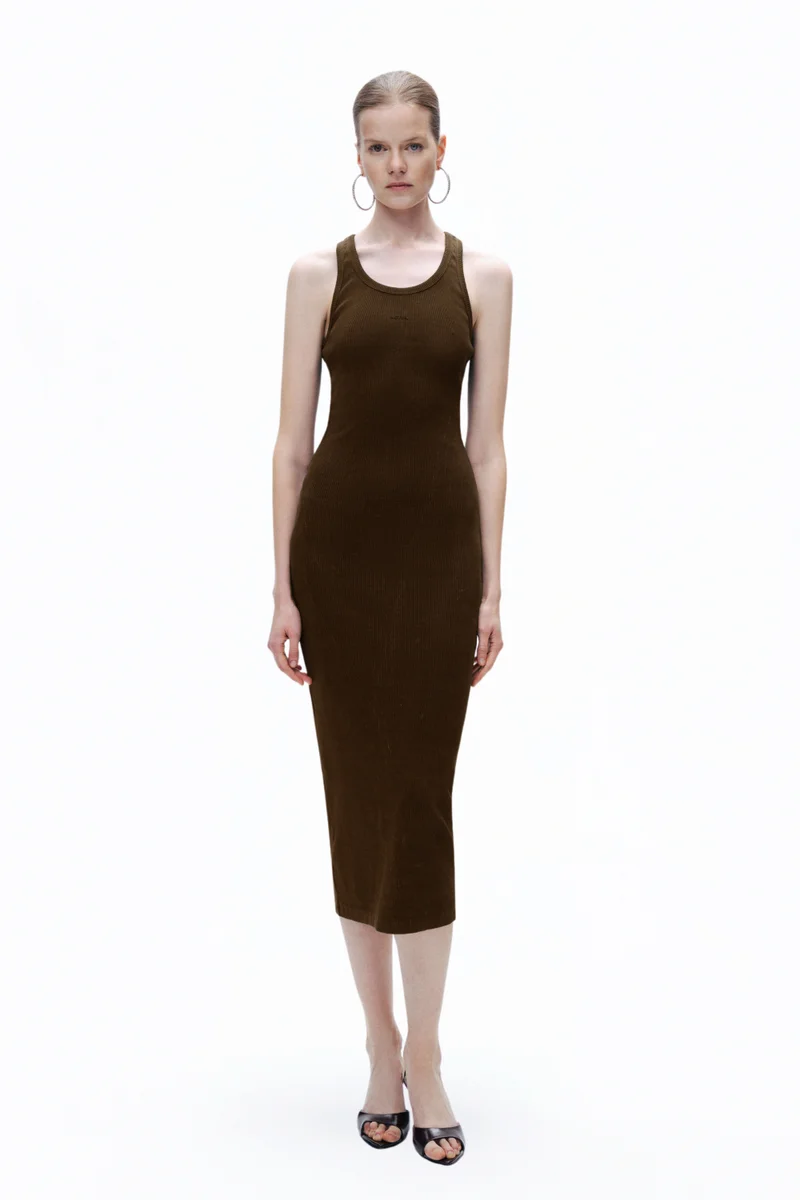 Nocturne Maxi Dress with Printed Details