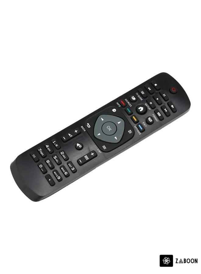 Zaboon Universal TV Remote Control For Philips LCD, Smart And Digital HDTV Black
