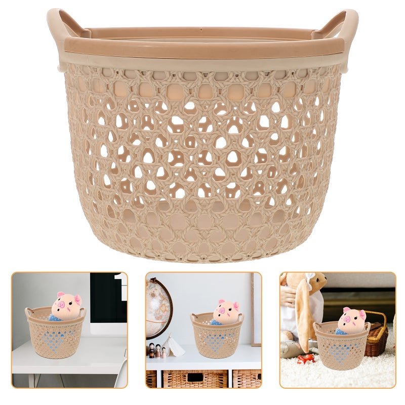 🚽 سلة تخزين مقاومة للماء بتصميم منسوج للاستخدامات المتعددة في الحمام - Image 1