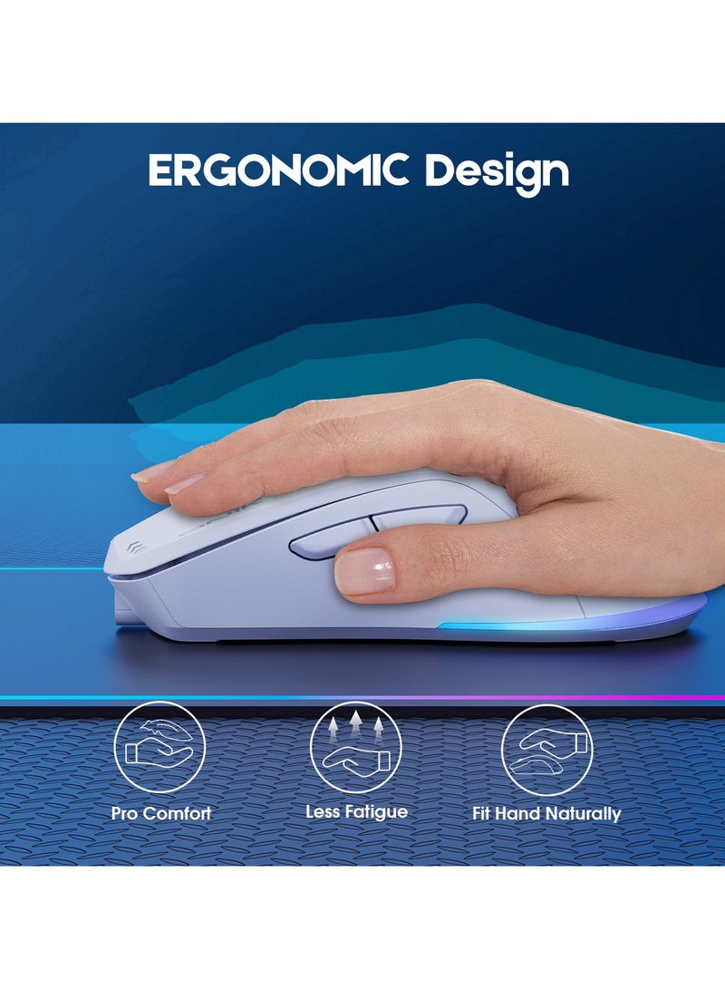 onikuma ONIKUMA CW917 USB RGB Wireless Gaming Mouse - Image 3