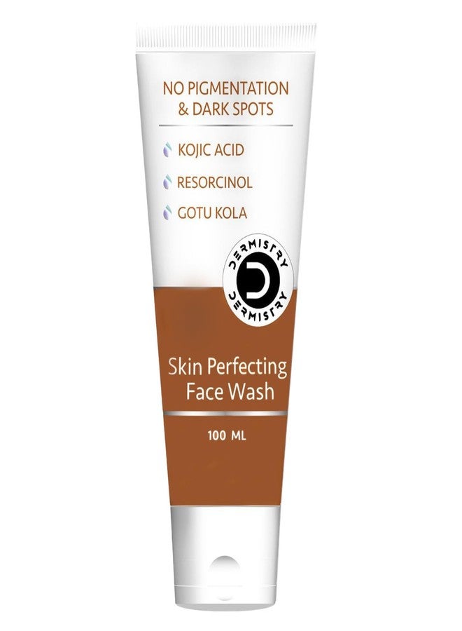 Dermistry 1% Kojic Acid Gotukola Face Wash for Instant Pigmentation D De Tan Dark Spots Uneven Skin Tone Removal for Lightening Brightening Glowing Face Suits Men Women Dry Oily & All Skin Types-100ml - Image 1