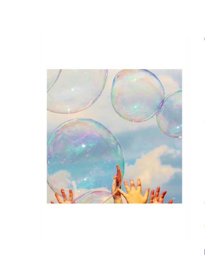 FLOWING 20PCS Blow Plastic Bubbles Toy Set, Large Bubble Balloons Bubble Blowing Products Collection Kid-Friendly Bubble Blowing Toys for Kids Outside Party Birthday Gift Toddler Outdoor Toys(Random Number of Each Color)  - Image 2