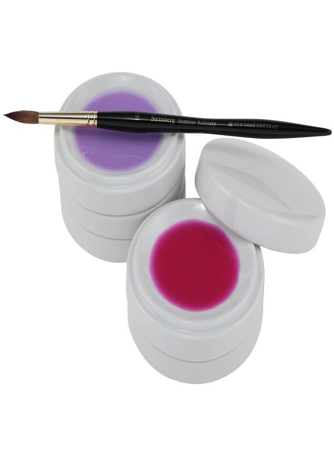 Creative Mark Glazed Stacking Style Nesting Palettes Porcelain Paint Palette Tray for Watercolor, Gouache, Color-Mixing - Paint Tray for Kids and Adults - 1 Pack - Image 4