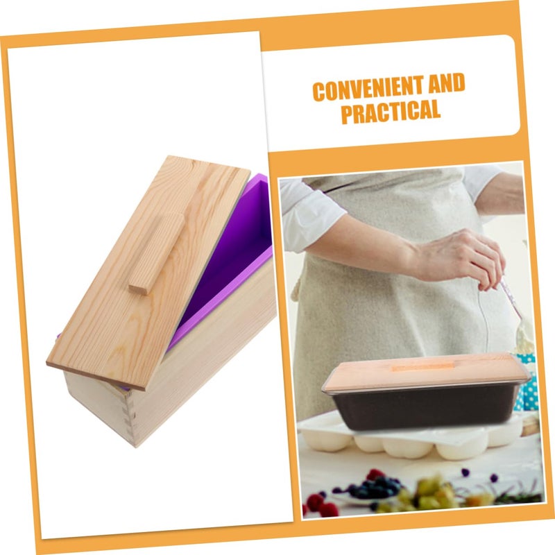 2 Pcs Wooden Soap Mold Covers Reusable Lids for Handmade Soap Making Maintain Freshness - Image 5