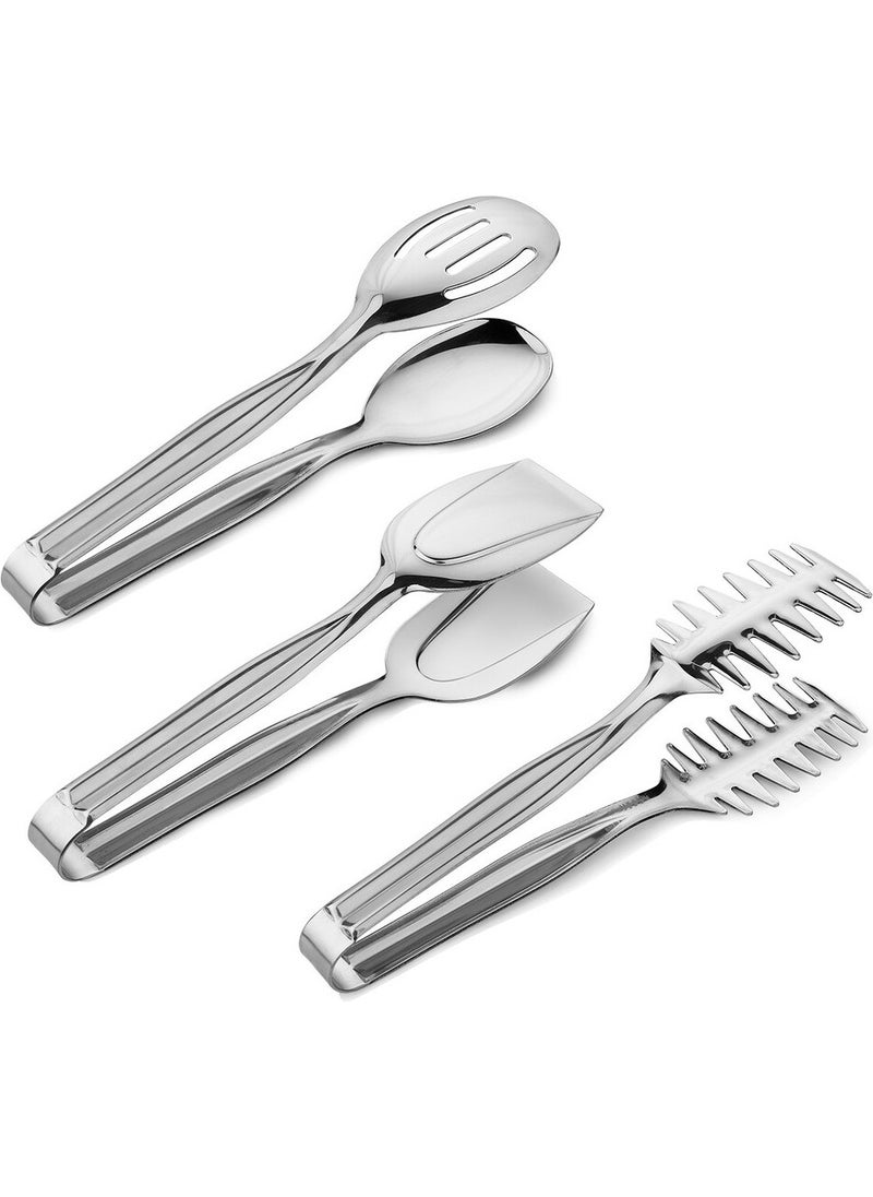 Schafer Twist Serving Tongs Set - 3 Pieces  - Image 1