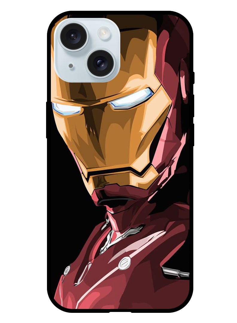 Theodor Protective Case Anti Scratch Shock Proof Bumper Cover For iPhone 15 Iron man - Image 1