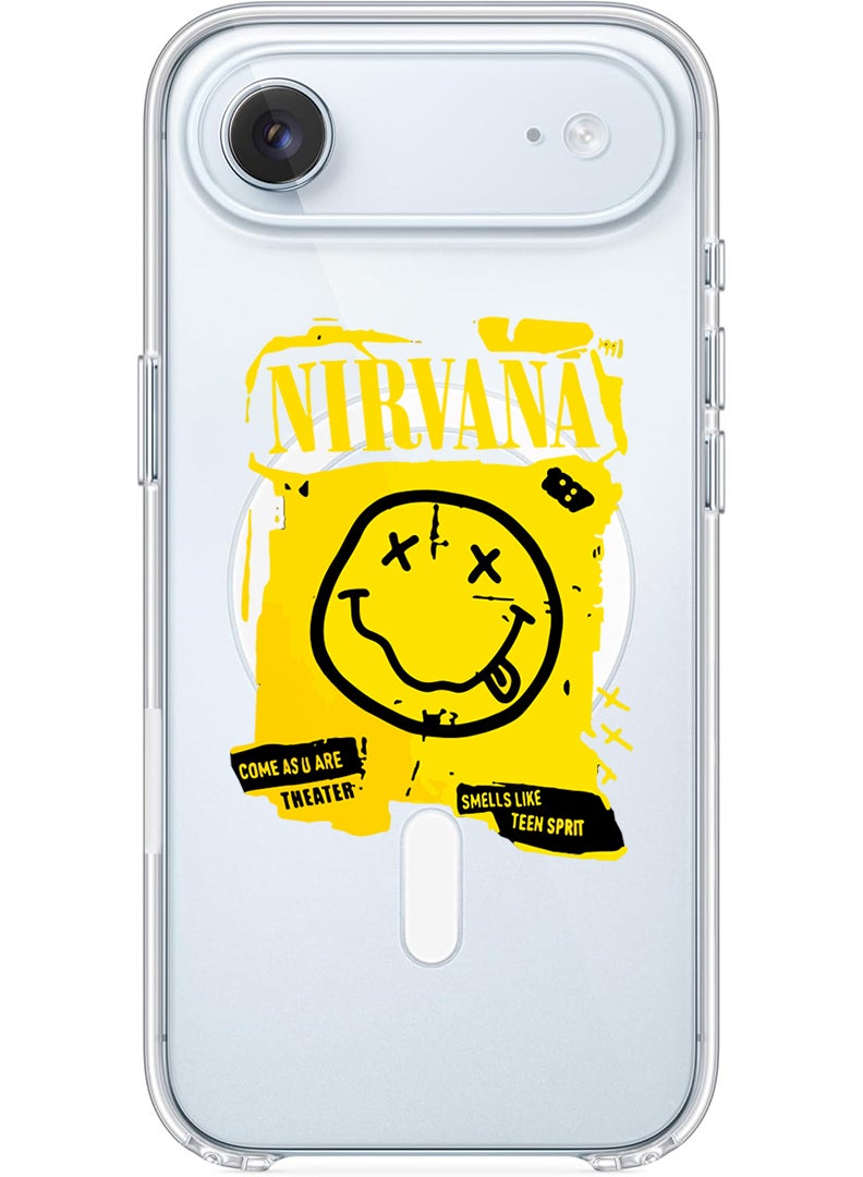 Theodor Magnetic Case for Apple iPhone 17 Air Compatible with MagSafe Wireless Charging, Shockproof Phone Bumper Cover - Nirvana - Image 1