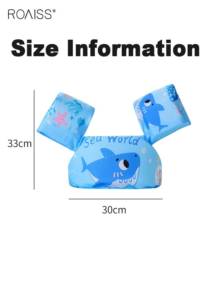 roaiss Swim Float Vest for Kids, Toddler Pool Floaties with Adorable Patterns, Swim Jacket with Arm Water Wings, Cartoon Swim Training Equipment  - Image 4